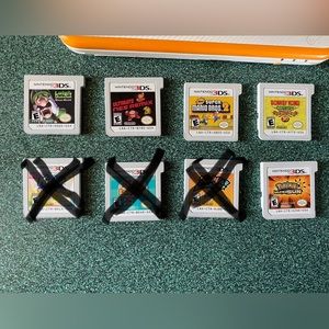 Nintendo 3DS games bundle of 5
